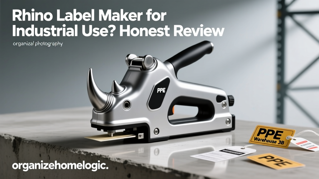 Rhino Label Maker for Industrial Use? Honest Review