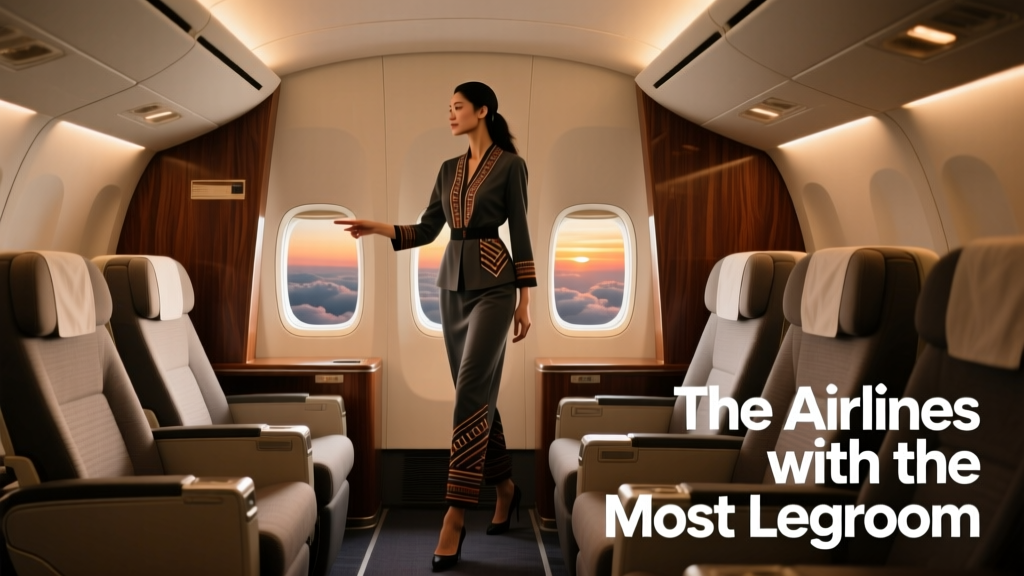 The Airlines With The Most Legroom: A Tall Traveler’s Practical Guide