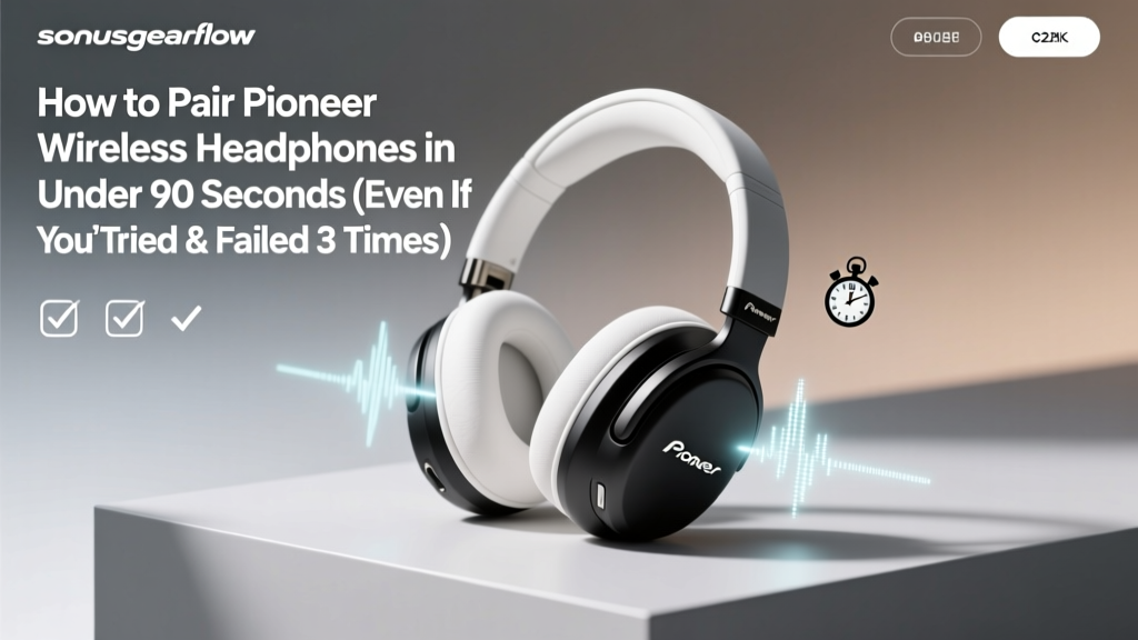 Pioneer Wireless Headphones Pairing Guide (2026)