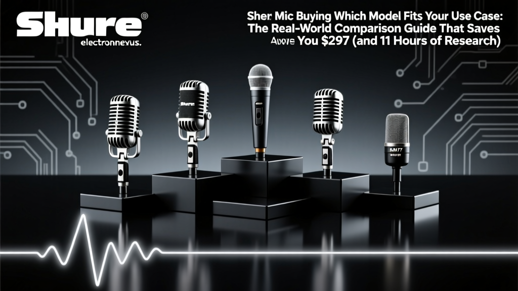 Shure Mic Buying Which Model Fits Your Use Case: The Real-World Comparison Guide That Saves You $297 (and 11 Hours of Research)