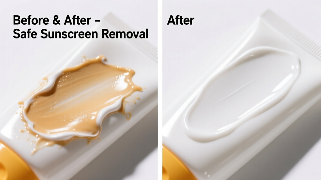 How to Remove Sunscreen from Plastic Surfaces Safely
