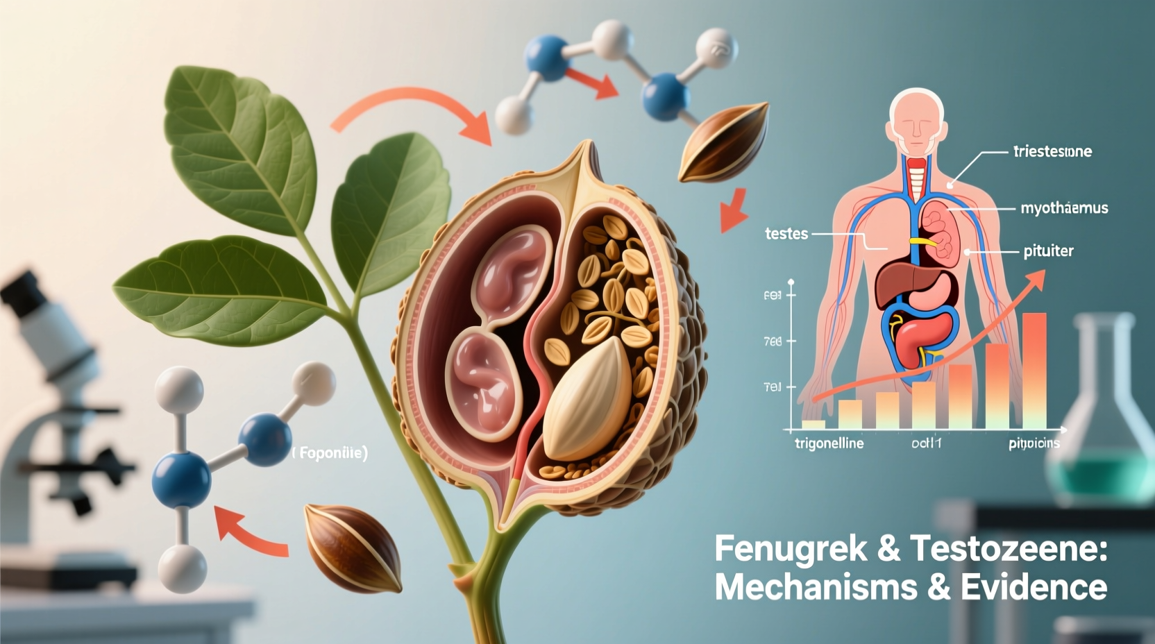 trigonella foenumgraecum and its effects on testosterone levels