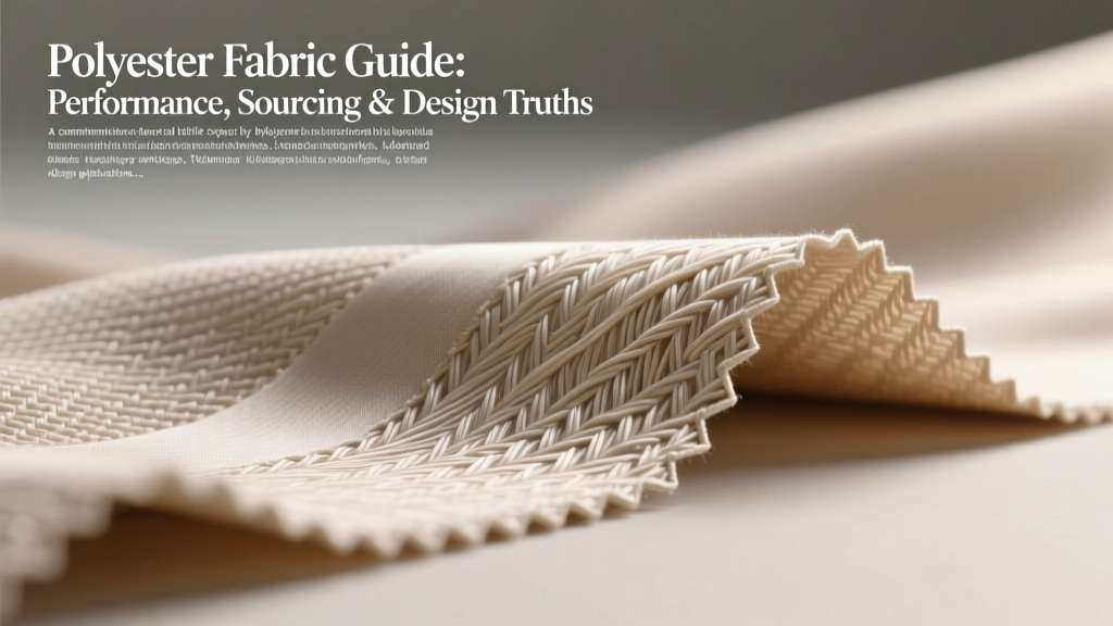 Polyester Fabric Guide: Performance, Sourcing & Design Truths