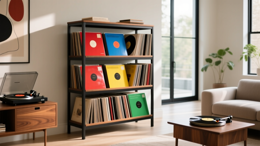 Best LP Storage Rack for Maximum Vinyl Capacity