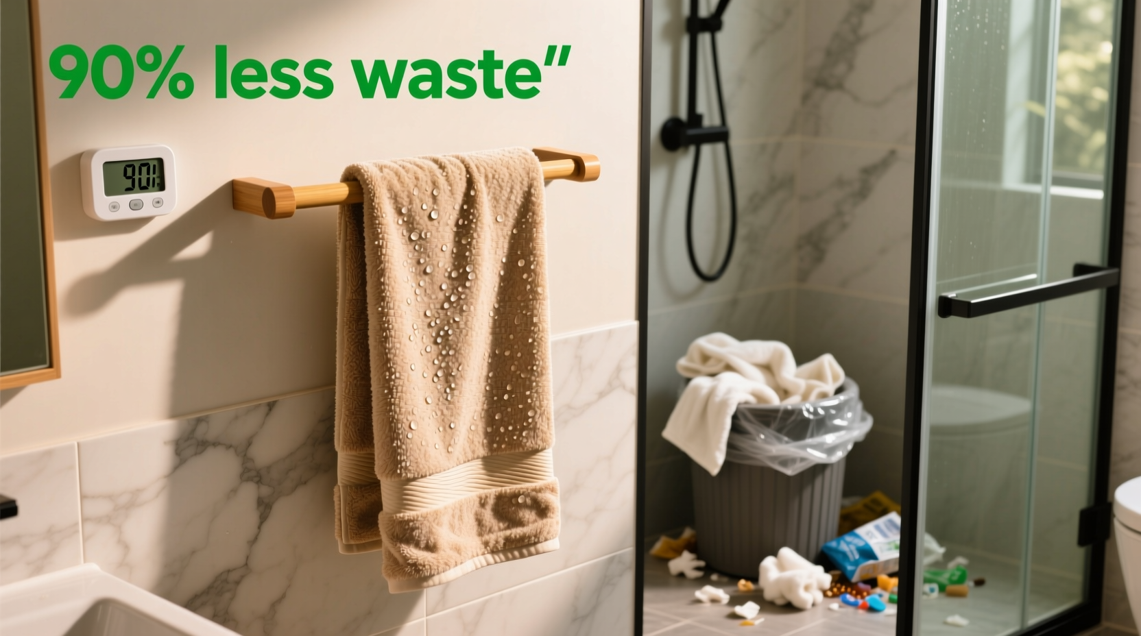 bamboo towels vs compostable sheets
