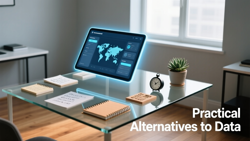 Practical Alternatives to Data: When Context, Judgment, and Human Insight Outperform Raw Numbers