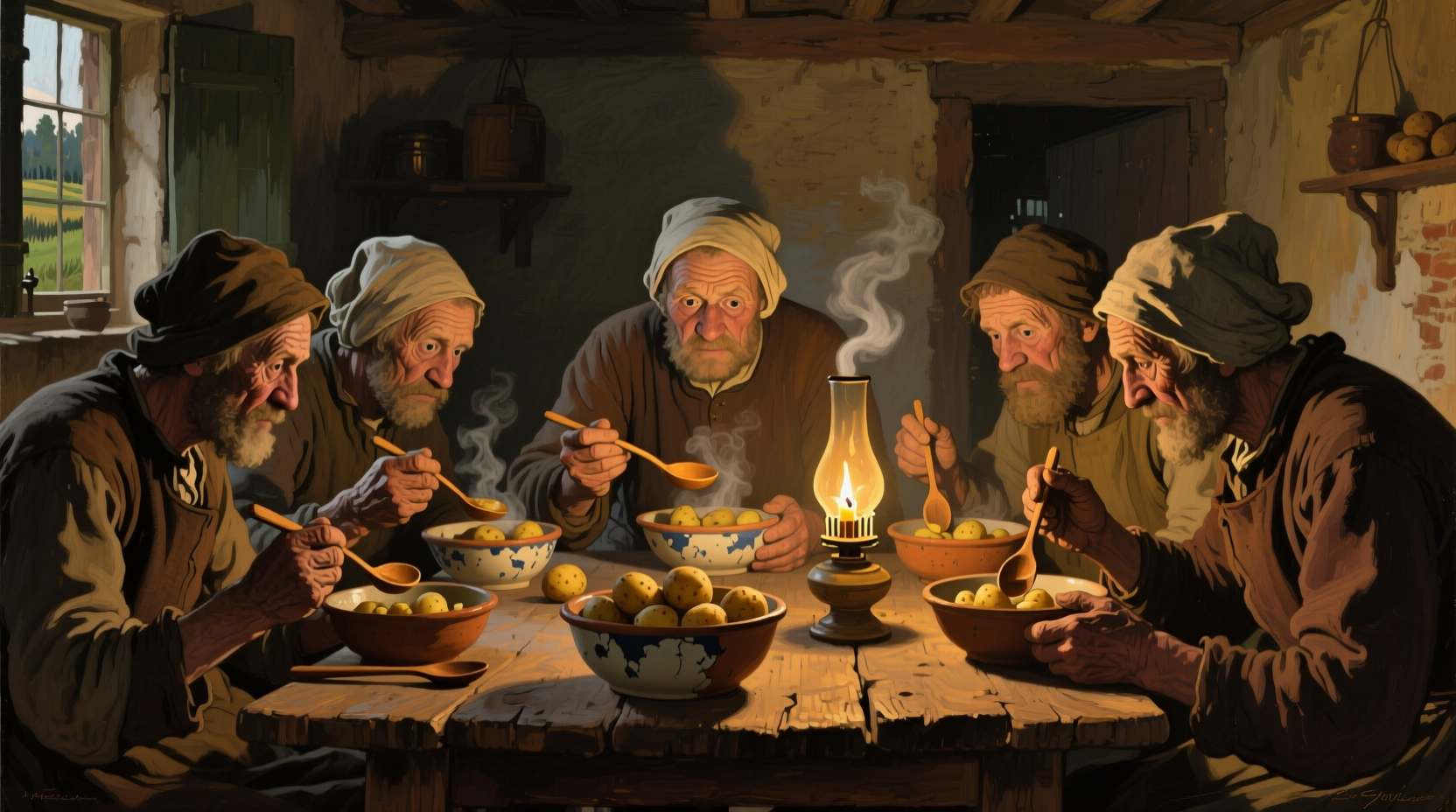 The Potato Eaters Painting: Van Gogh's First Masterpiece Explained