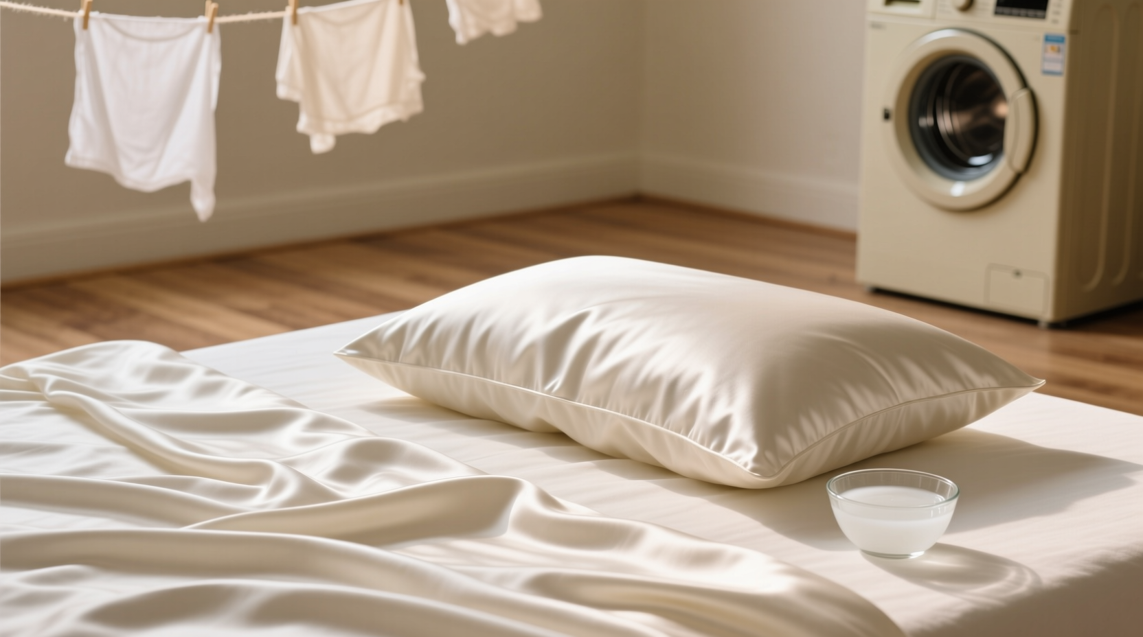 how to wash polyester satin pillowcase