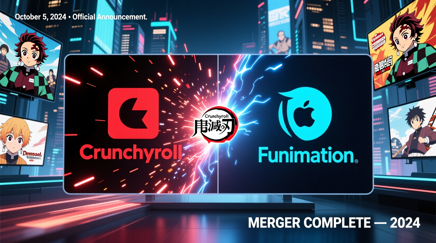 crunchyroll vs funimation is the merger finally complete for anime streaming