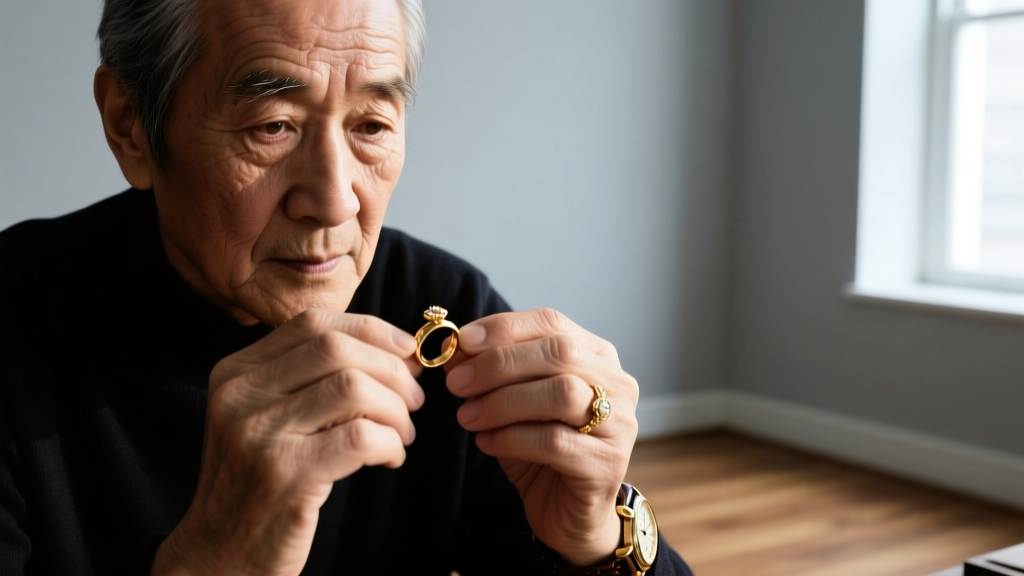 Close-up of a jeweler's hands using flat-nose pliers to carefully close an 18-gauge brass jump ring on a delicate gold chain