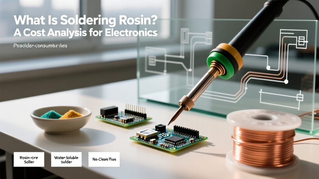 What Is Soldering Rosin? A Cost Analysis for Electronics