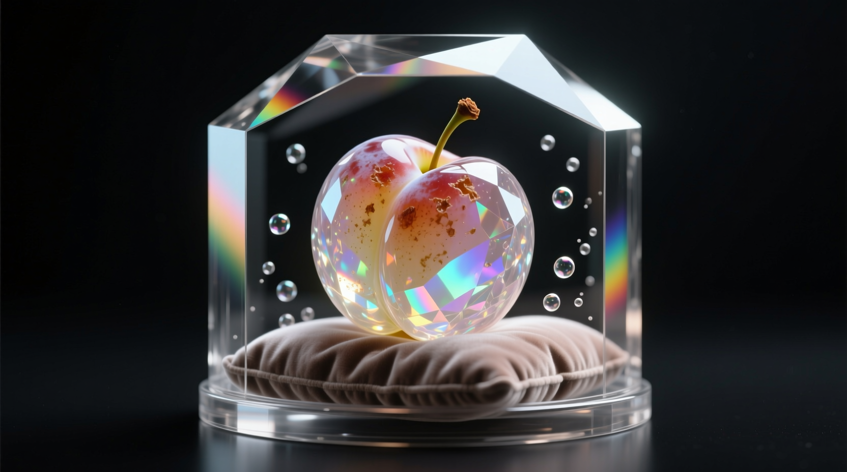 keep precious stone fruit from bruising by storing it u