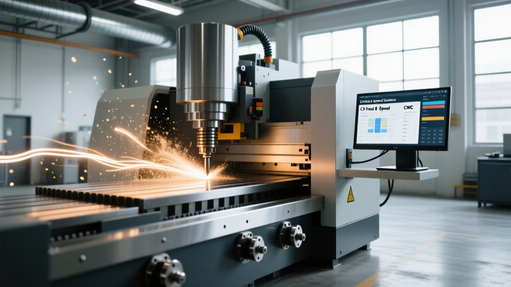 CNC Machine Feed and Speed Calculator vs Hardware Vibration Damping