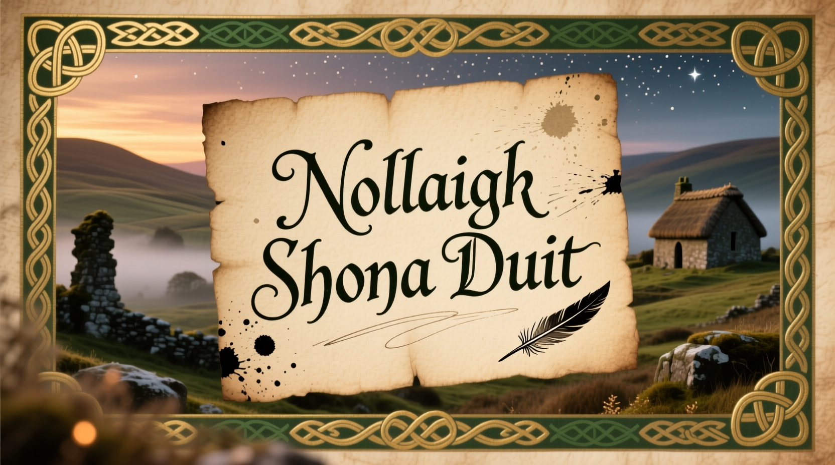 how do you say merry christmas in irish