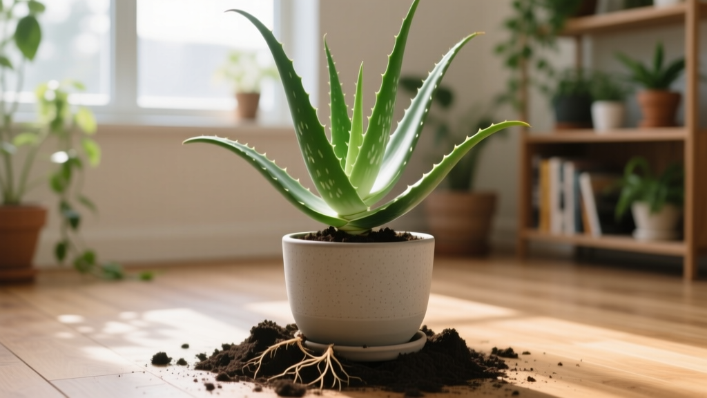 Indoor Aloe Repotting Guide: Science-Backed Steps (2026)