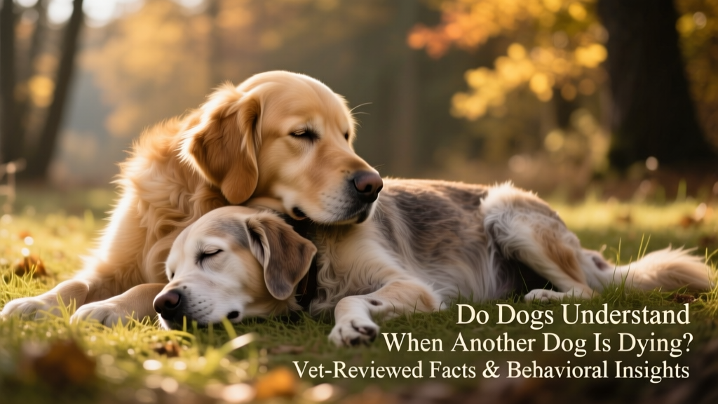 Do Dogs Understand If Another Dog Is Dying? Behavior Explanation & Vet-Reviewed Facts