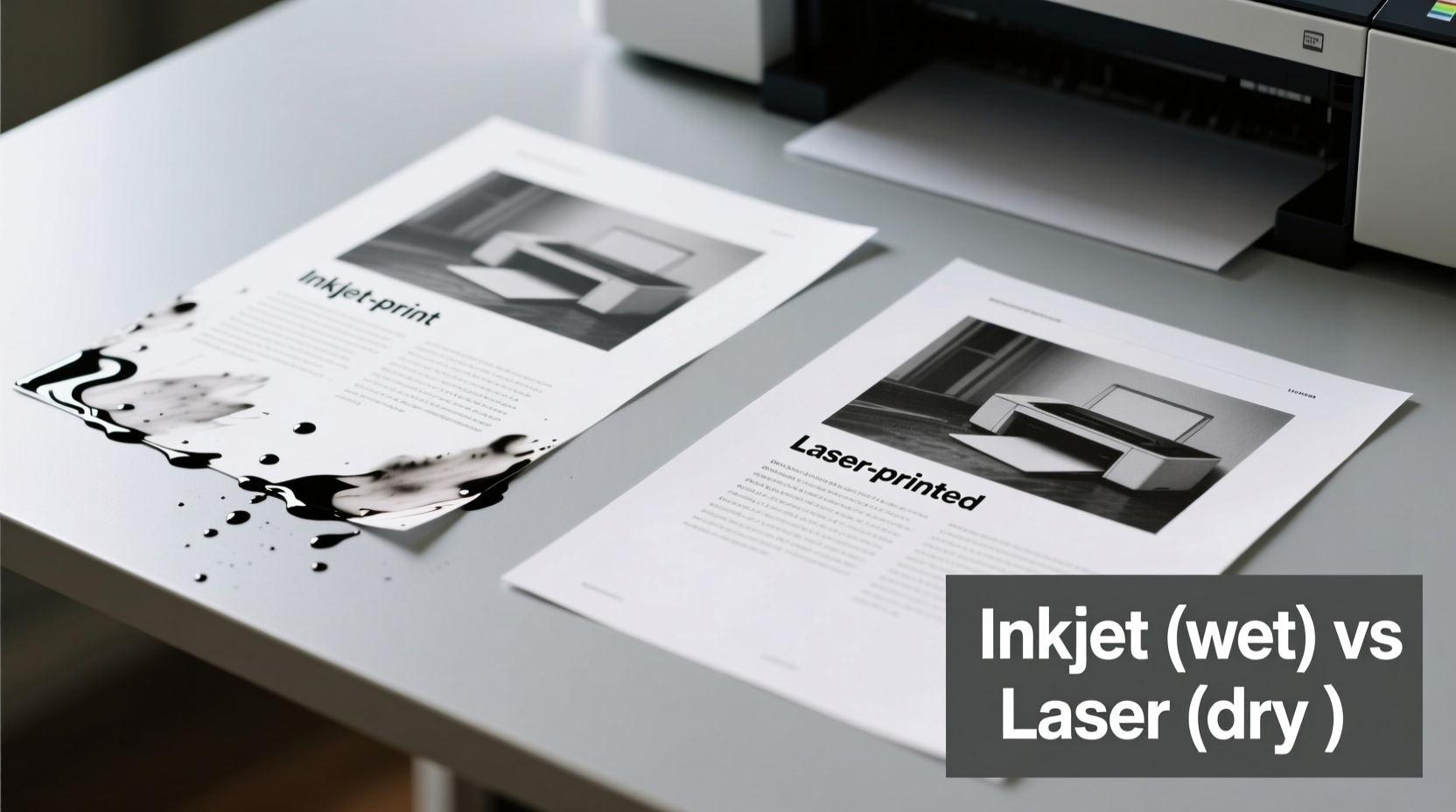 inkjet vs laser printer for home use which ink actually dries up less