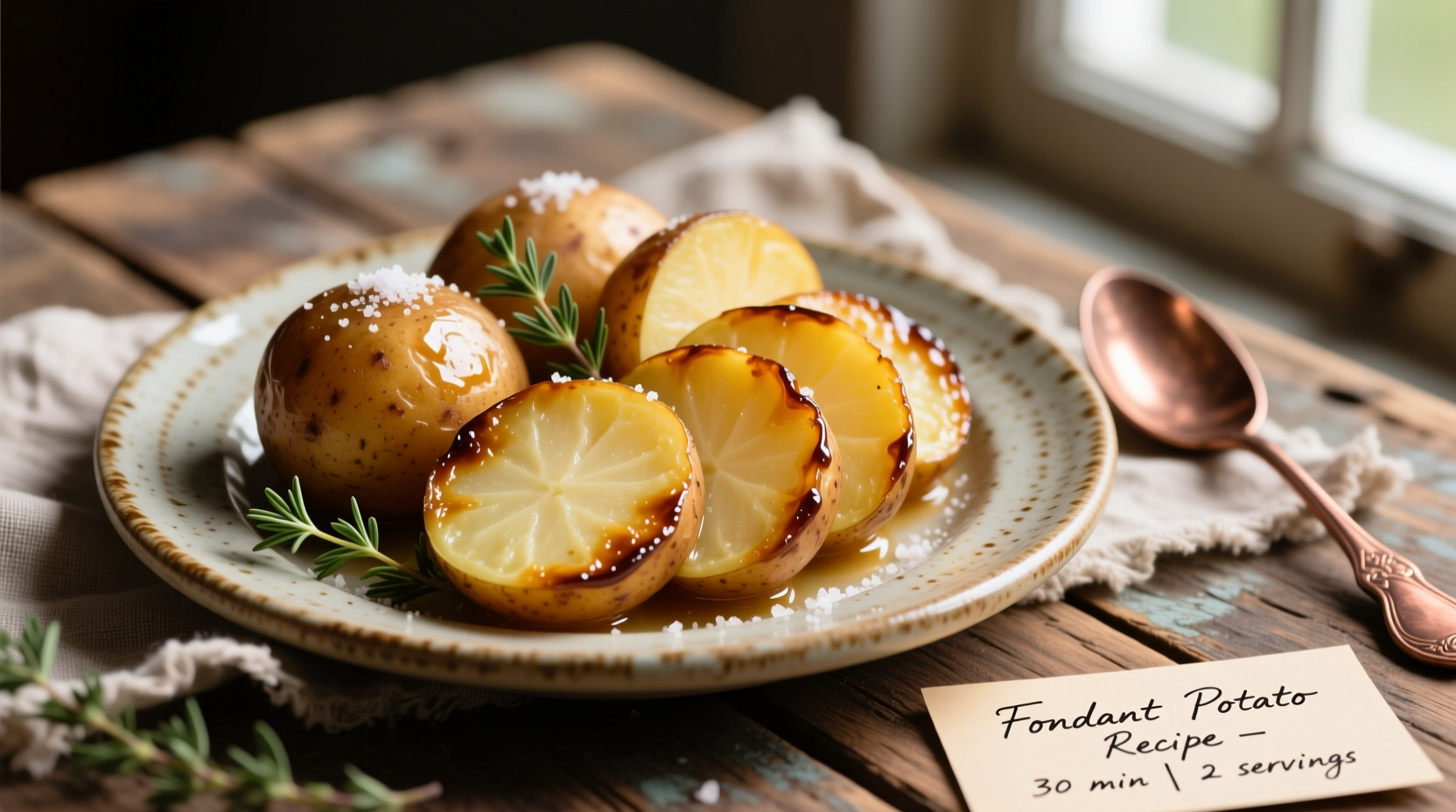 Perfect Fondant Potato Recipe: French Restaurant Technique at Home