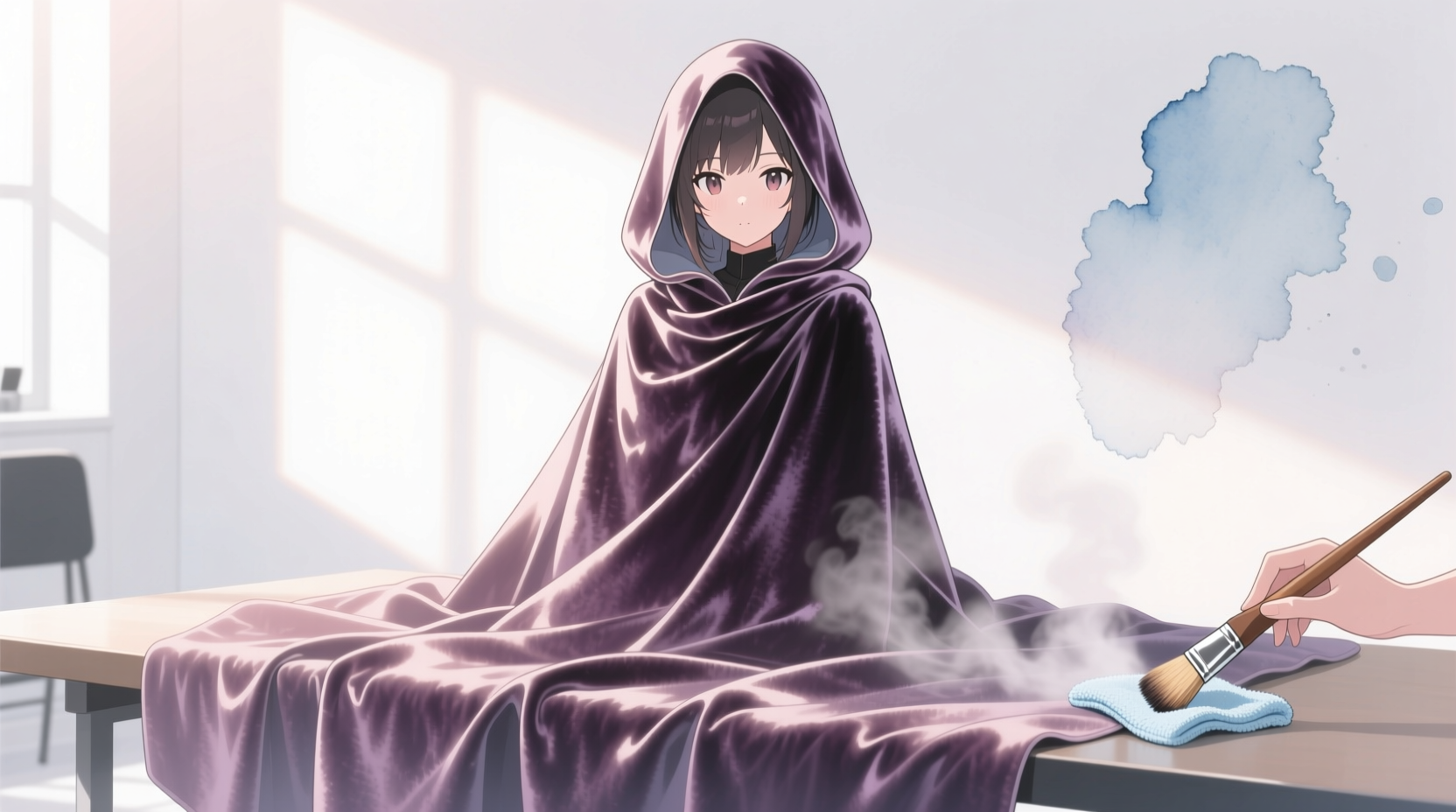 how to clean velvet anime cosplay cloaks safely