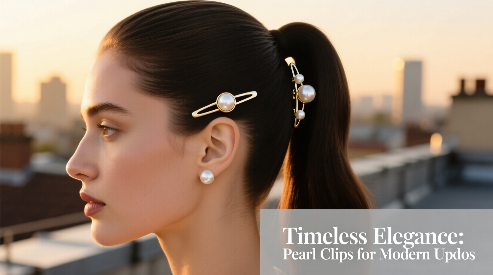 how to style pearl hair clips for modern updos without looking dated