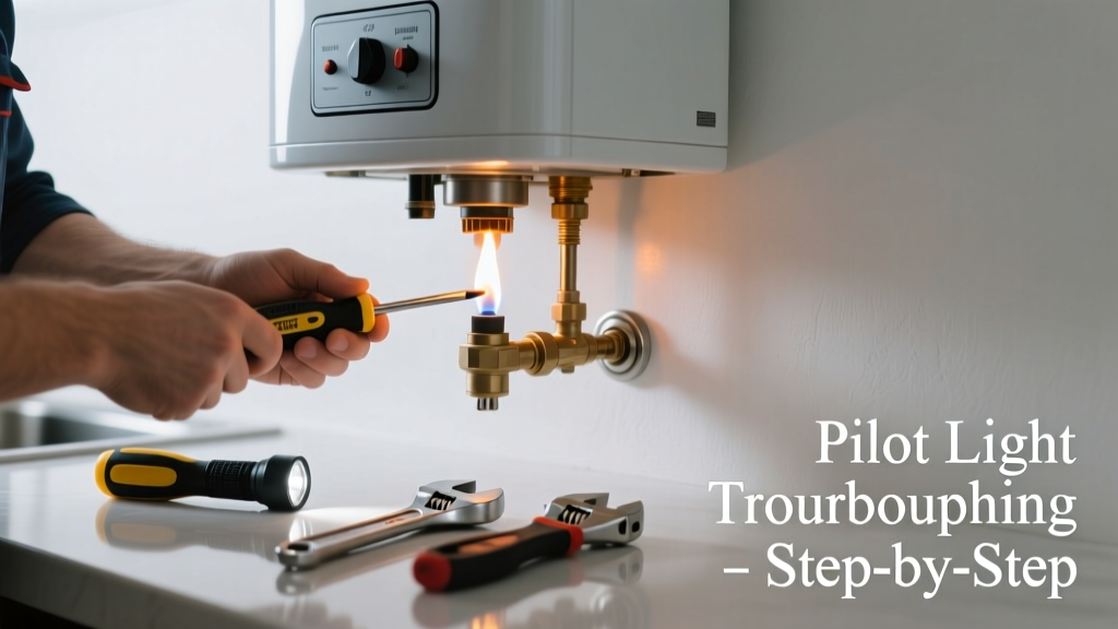 Fixing a Kitchen Water Heater Pilot Light Out