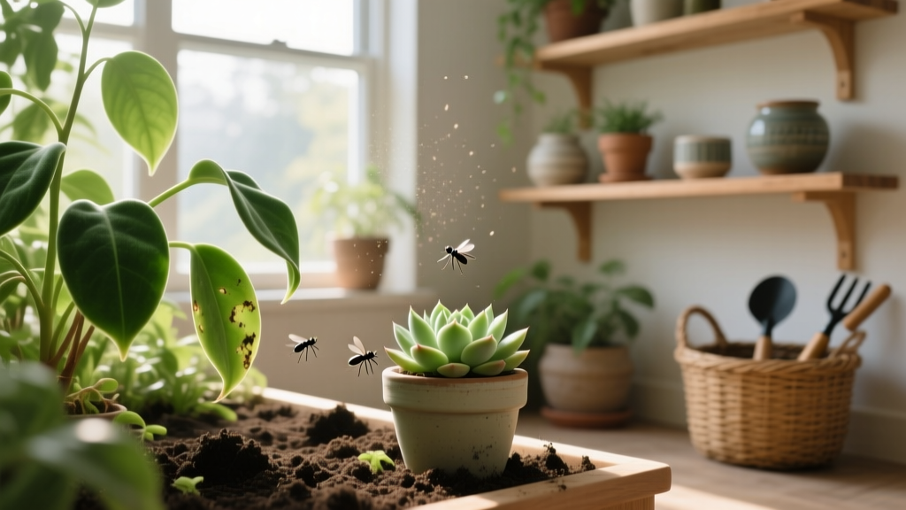 Gnats on Indoor Plants Dropping Leaves: Fix It Fast