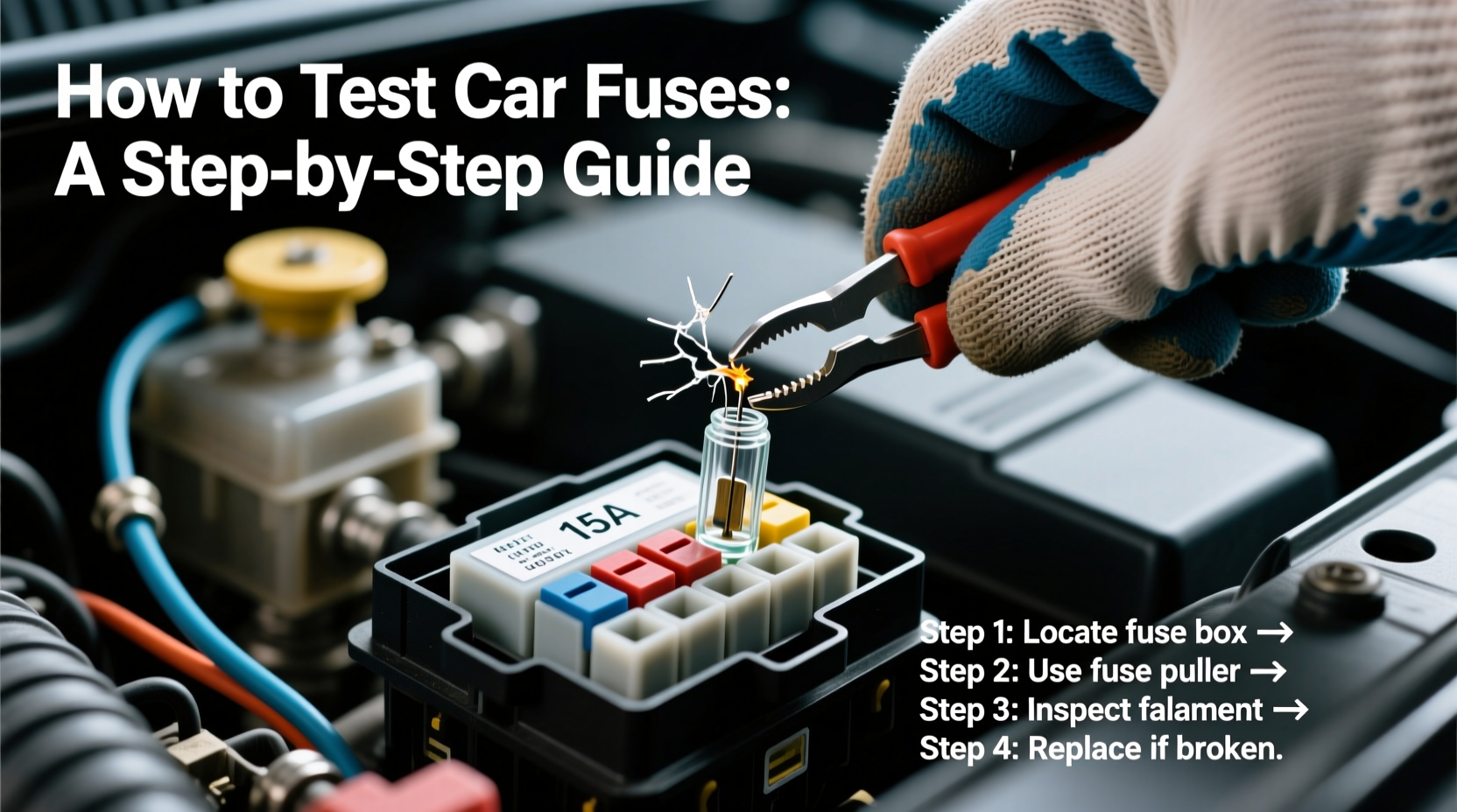 how to test car fuses