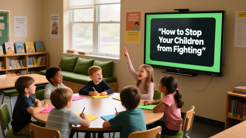How to Stop Your Children From Fighting: Evidence-Based Strategies That Actually Work