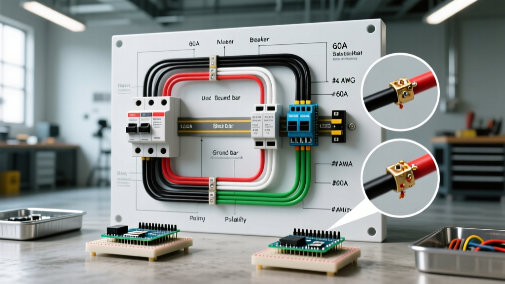 60A Wiring Diagram for a Sub Panel: Appliance Tutorial