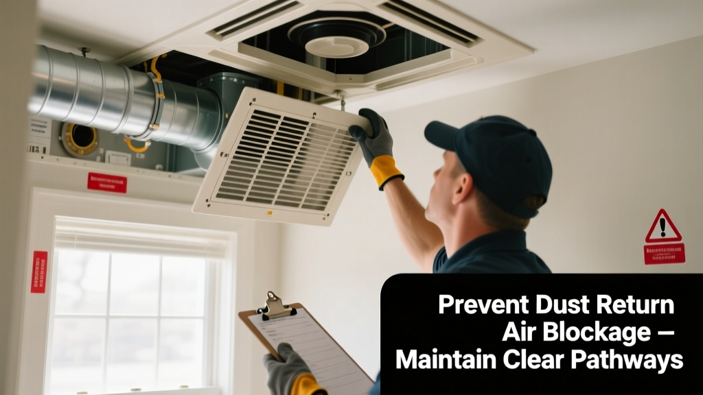 How to Prevent Duct Return Air Blockage in HVAC Systems