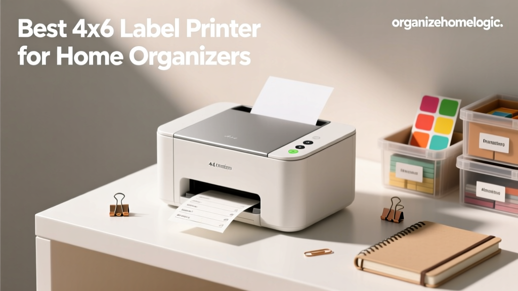 Best 4x6 Label Printer for Home Organizers