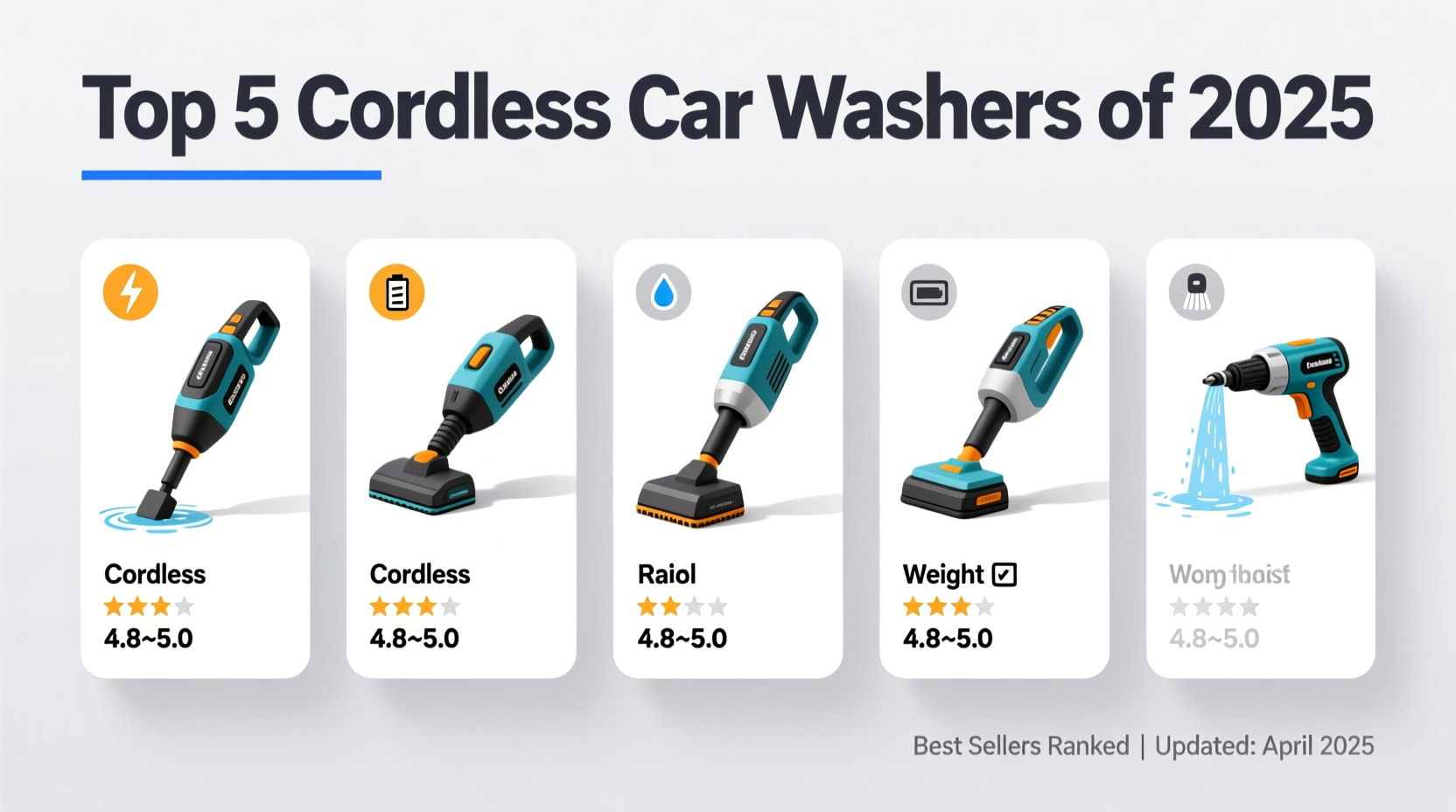 cordless car washer best sellers