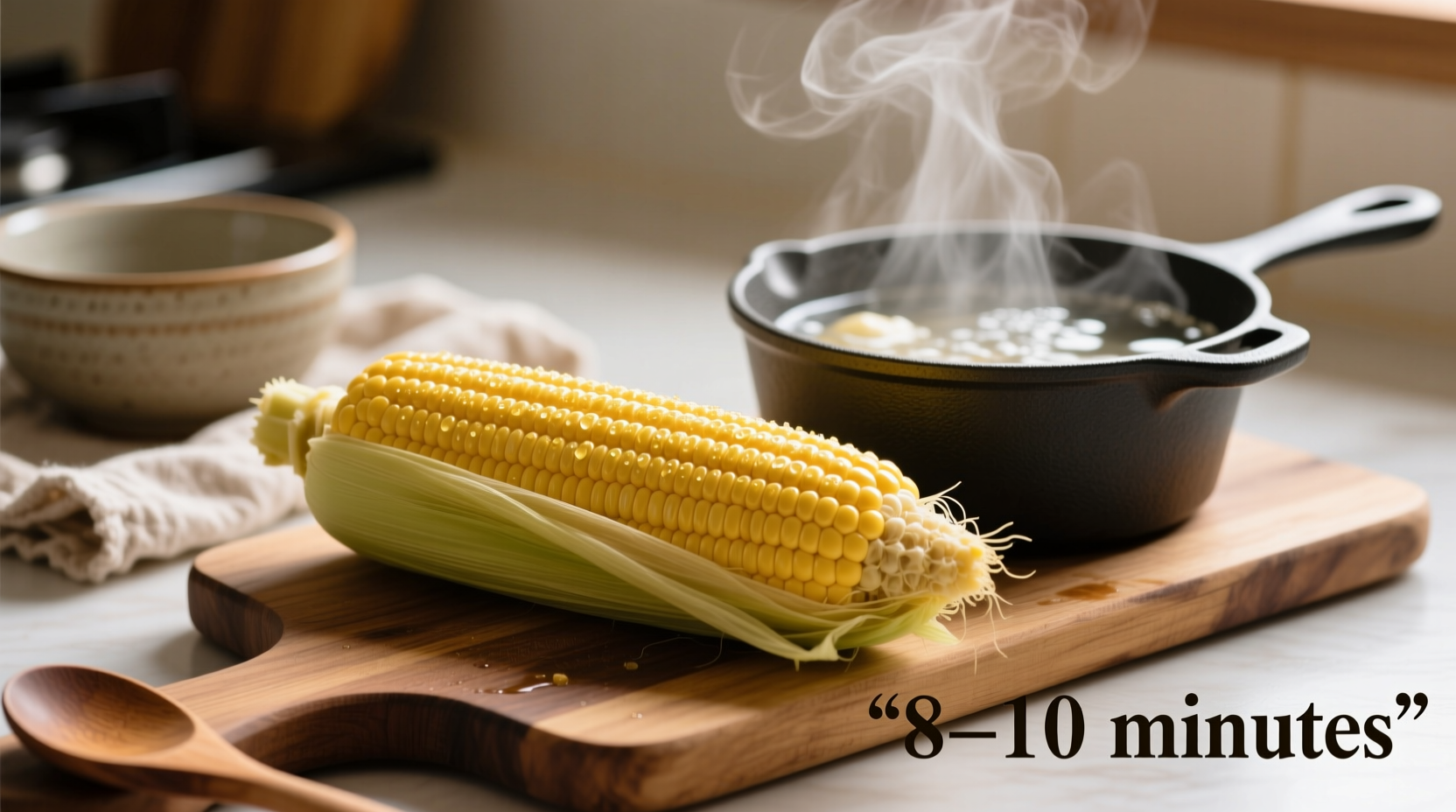 how long to cook ears of corn