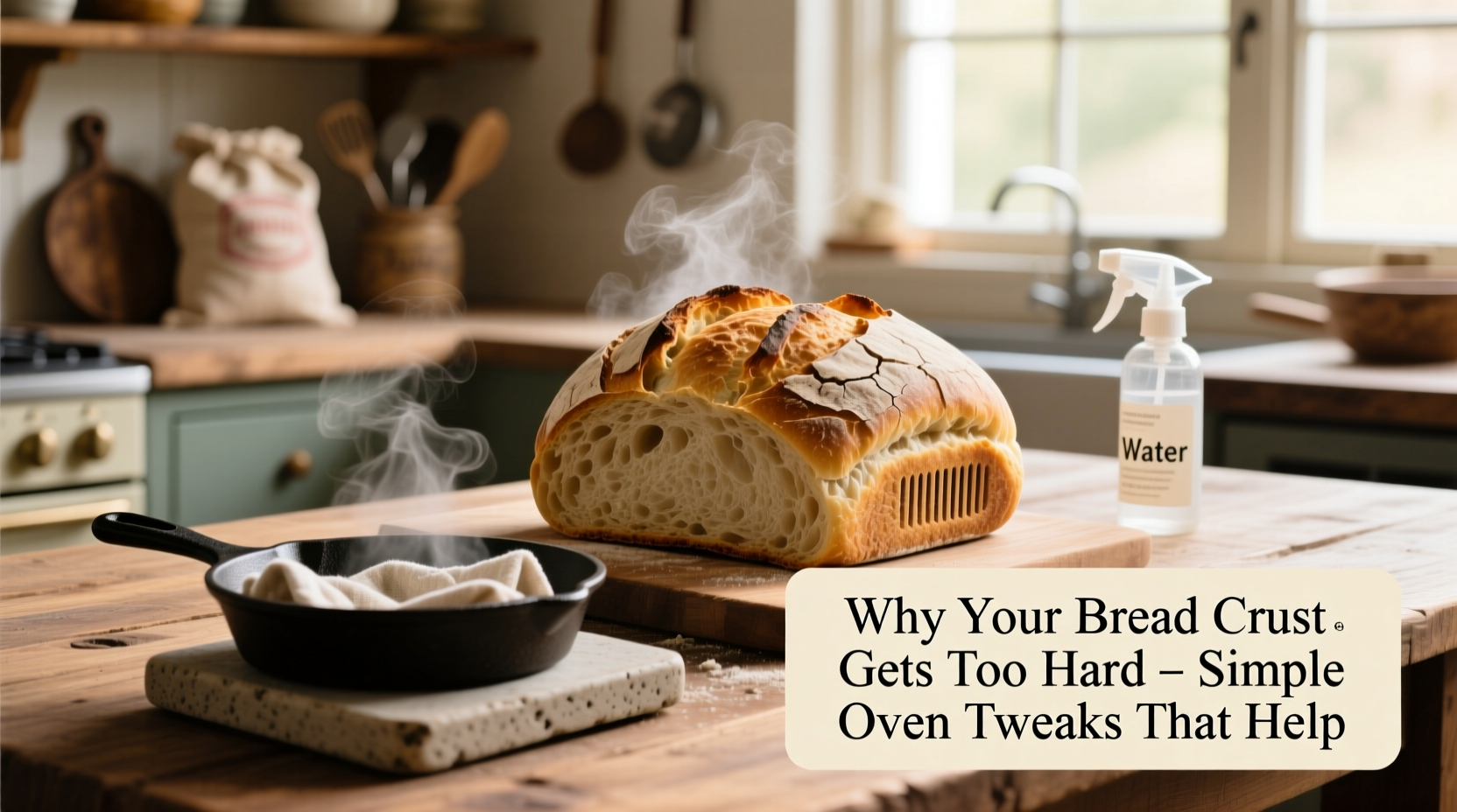 why does my bread crust get too hard simple oven tweaks that help