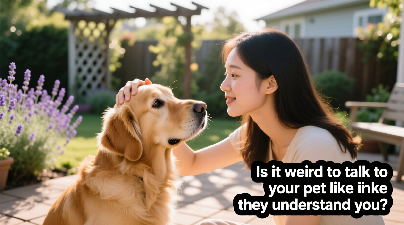 is it weird to talk to your pet like they understand you bonding explained