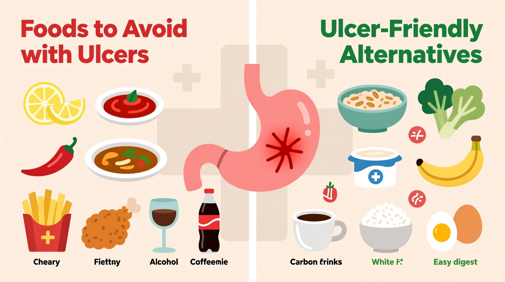 Top 7 Foods to Avoid with Stomach Ulcers: Medical Guide