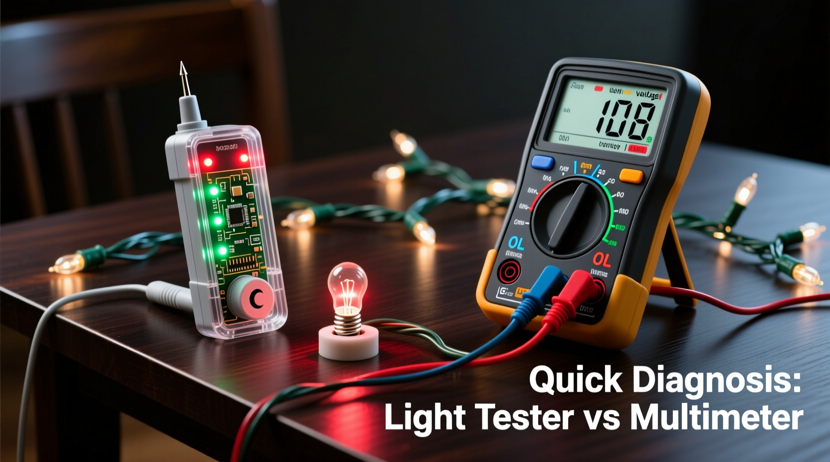 christmas light tester vs multimeter for diagnosing dead bulb strings quickly