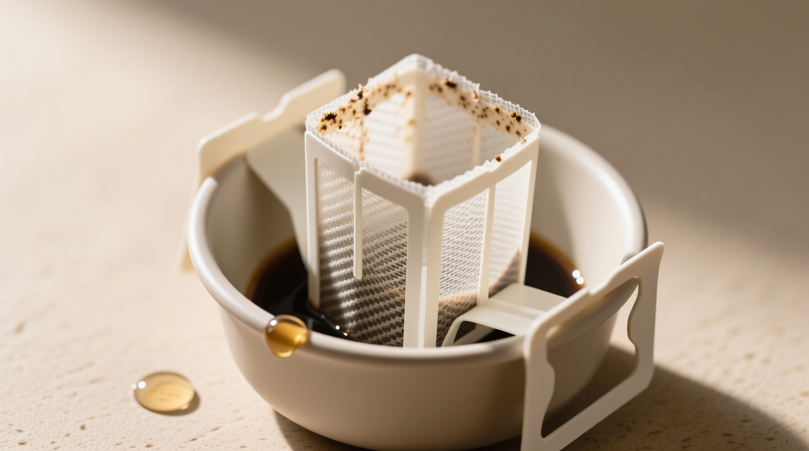 eco friendly cleaning tips deep clean coffee filter basket