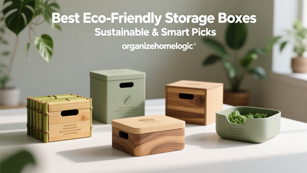 Best Eco-Friendly Storage Boxes: Sustainable & Smart Picks