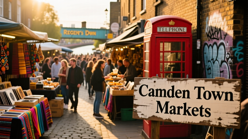 Camden Town Markets: A Living Archive of London’s Counter-Culture and Commerce