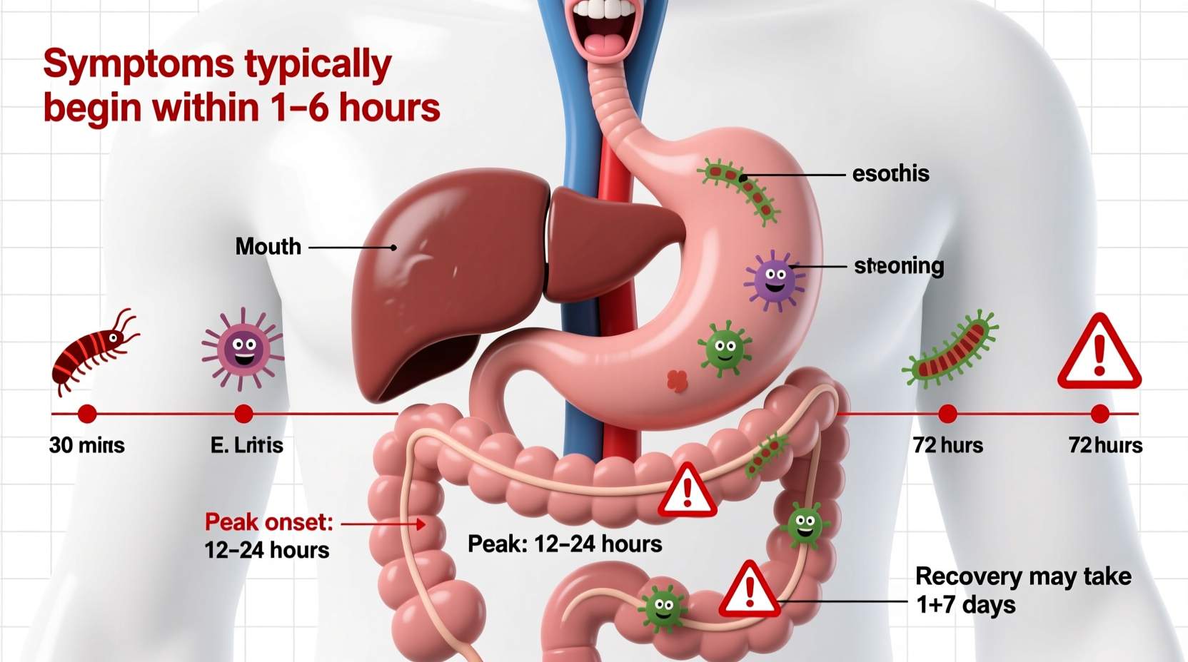 how soon does food poisoning happen