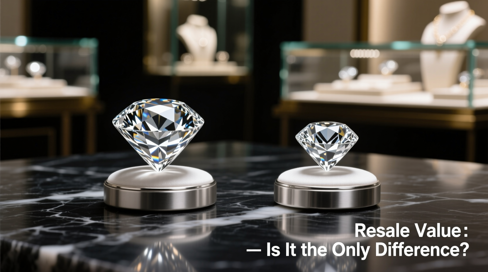 lab grown diamonds vs natural is the resale value the only con