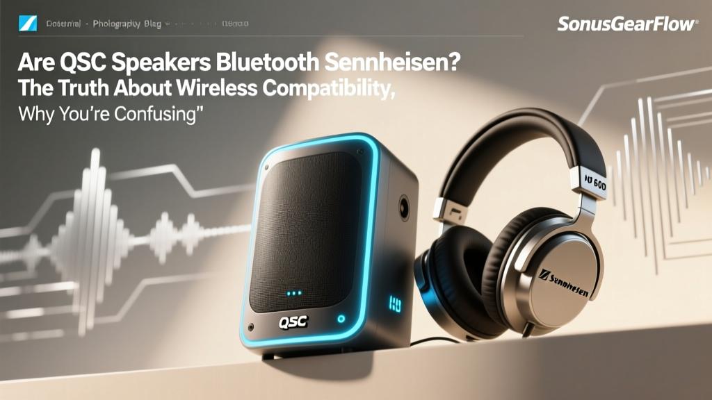 QSC Speakers & Sennheiser Bluetooth Compatibility