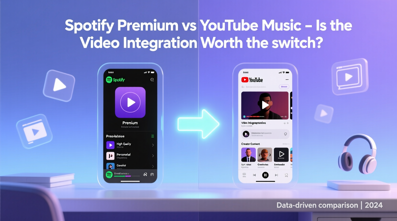 spotify premium vs youtube music is the video integration worth the switch