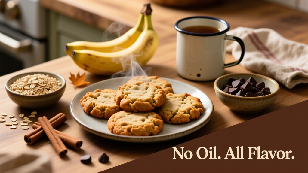 Healthy Air Fryer Oatmeal Cookies (No Oil!)