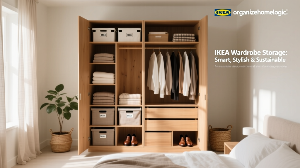 IKEA Wardrobe Storage: Smart, Stylish & Sustainable