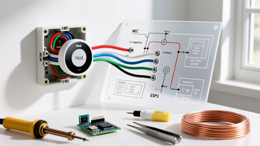 Safe Wiring Diagram for Nest Thermostats: NEC Code & C-Wire Guide