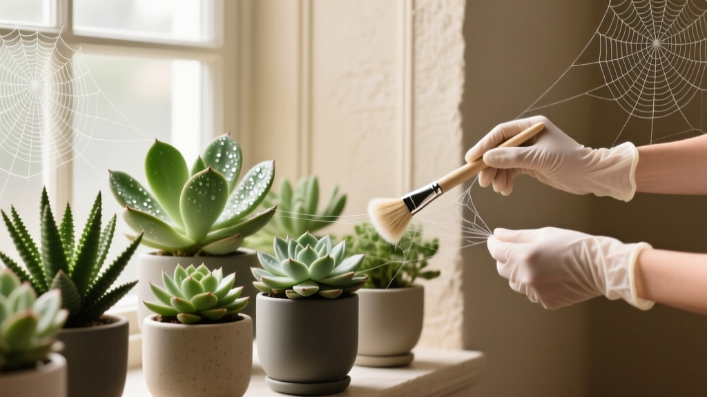 Succulent Spider Web Removal: Safe, Science-Backed Method