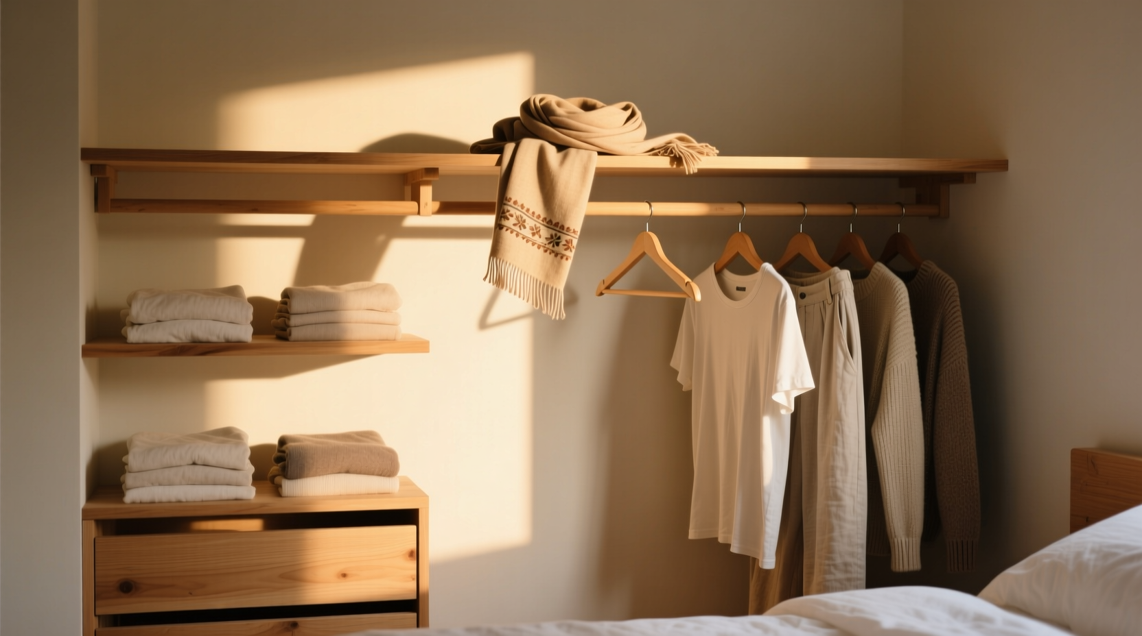 closet organization tips for minimalist living