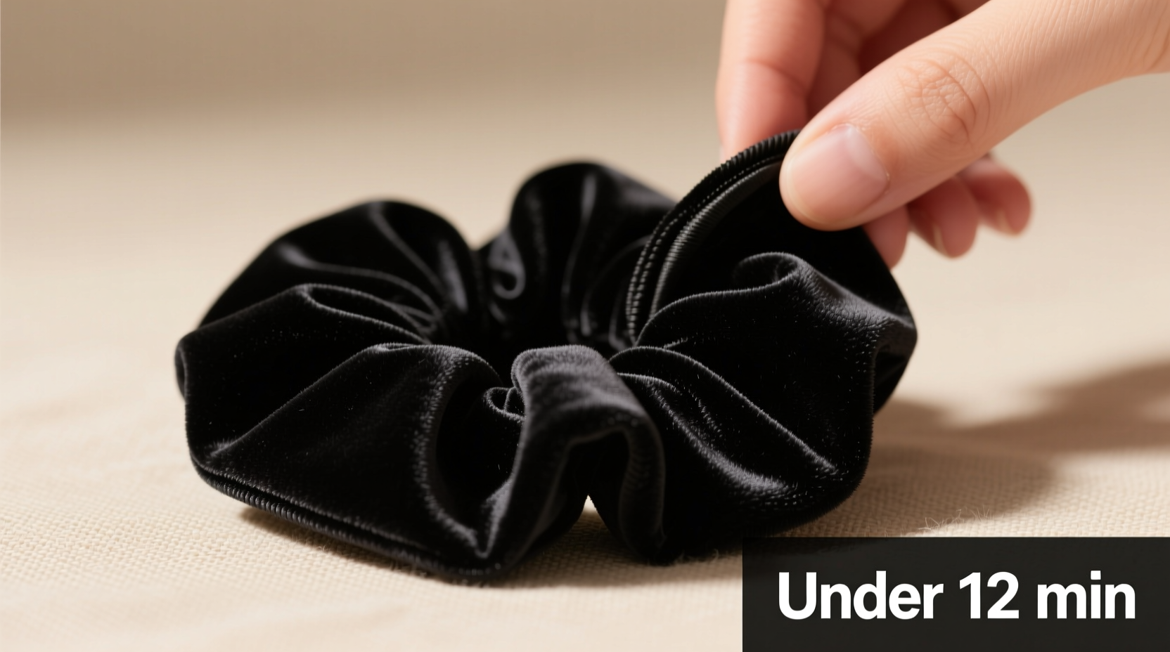 how to clean velvet scrunchies safely
